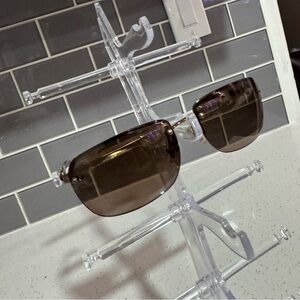 Coach Rimless Sunglasses Brown Gradient Lenses